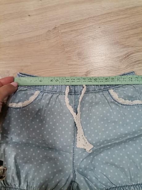 Dievčenské riflove kratase, pepco,80