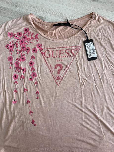 Originál guess tričko s visačkou, guess,l