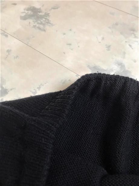 Teplá pletená sukňa, l