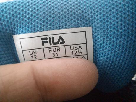 Tenisky fila (vd 19,5 cm), fila,31
