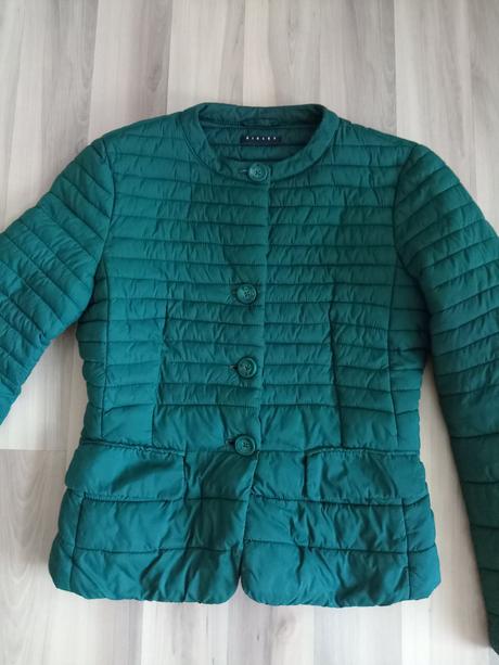 Bunda kratšia prechodná, sisley,xs