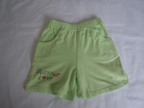 Šortky-bledozelené kraťasy, lusa,74