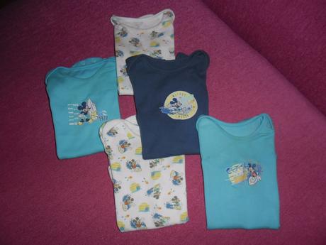 5 x bodynka mickey, f&f,86