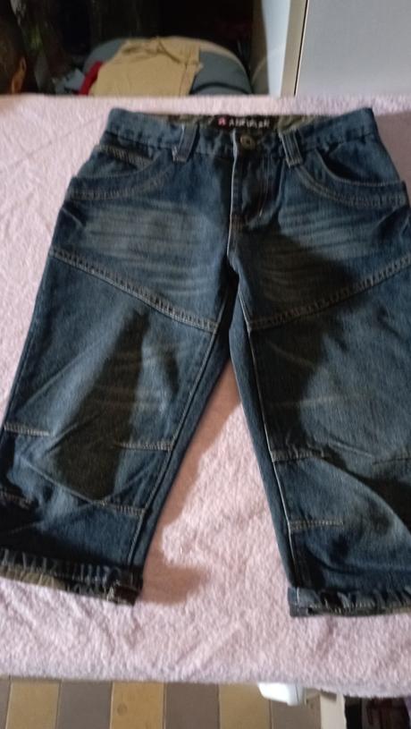 Riflové trištvrťové nohavice, 152