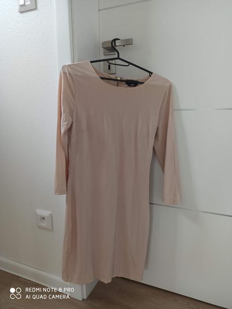 Krémové šaty, bebe,s