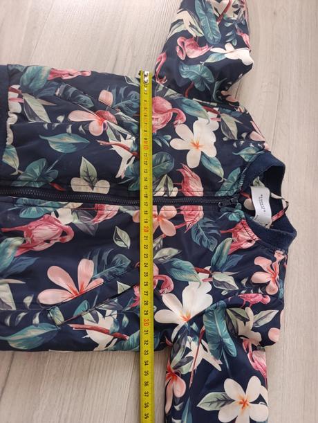 Kvietkovaná bomber bundička, reserved,98
