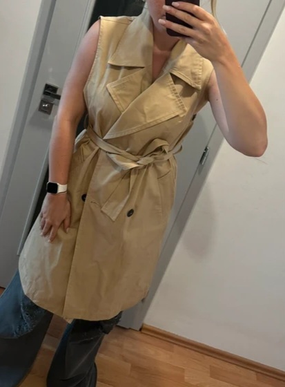 Trenchcoat saty / vesta zara, zara,l