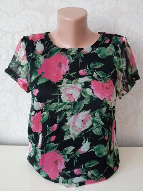 Dámska kvetovaná blúzka vero moda (xs), vero moda,xs
