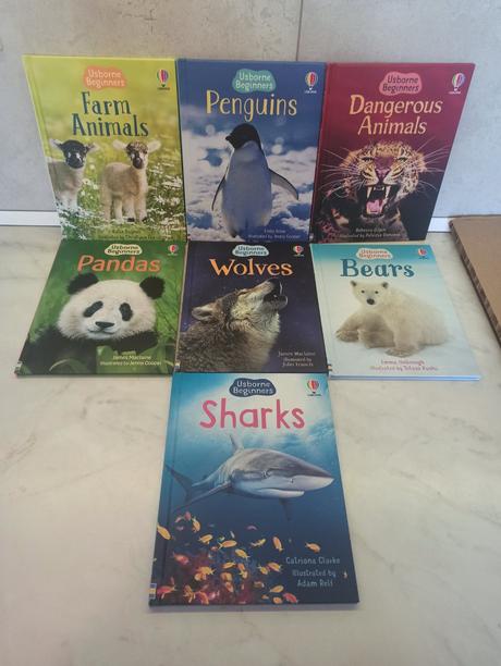 Usborne beginners animals hb / tvrde dosky,