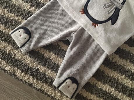 Mikroflisová súprava s tučniakom, c&a,62