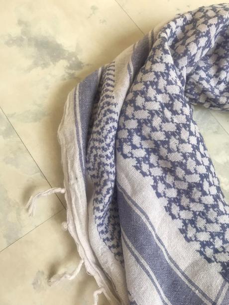 Sedliacka veľká bavlnená šatka, xxxl