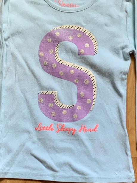 M&s dvojdielne pyžamo  s nápisom s, marks & spencer,116