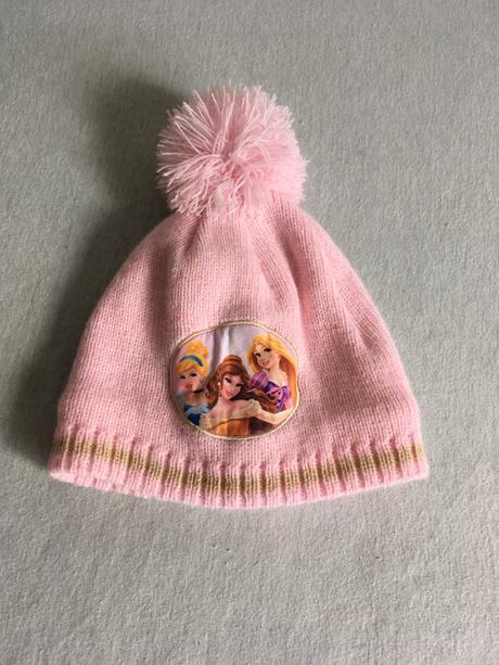 Ruzova zimna ciapka s princeznami f&f, f&f,98