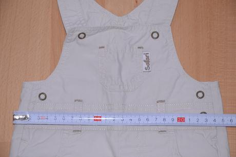 Nenosené krátke nohavice na traky, mothercare,62