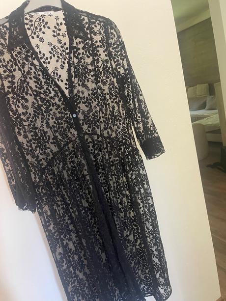 Priehľadné šaty, zara,s