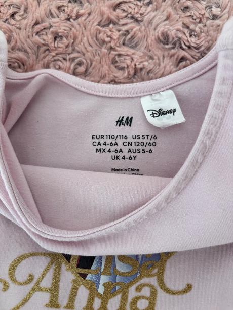 Šaty h&m veľ. 110/116, h&m,116