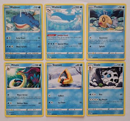 Pokémon karty "silver tempest" (3), 