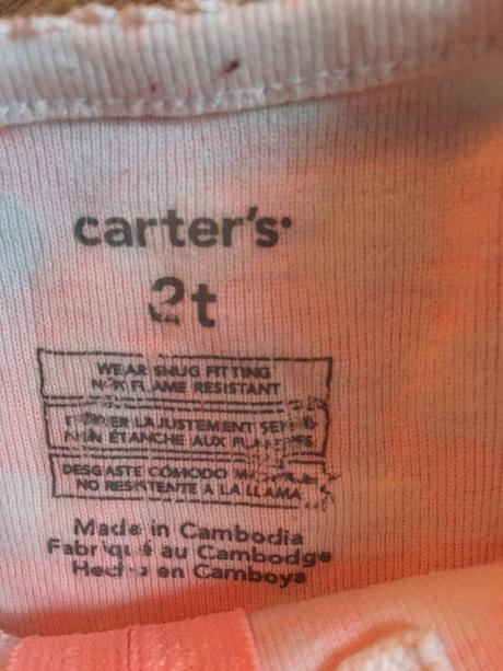Pyzamko s pandou, carter's,92