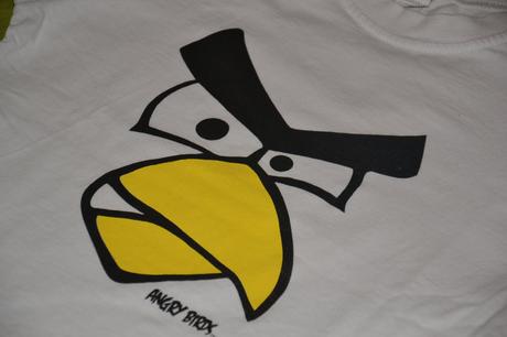 Nadherne trendy biele tricka angry birds v.104a116, 104