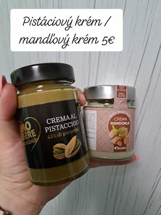Sladke kremy/nátierky,