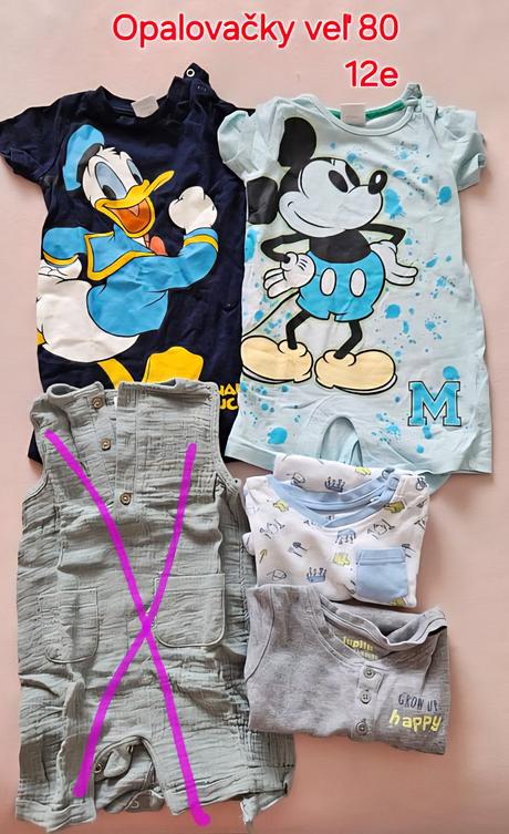 Balík oblečenia, 68–80