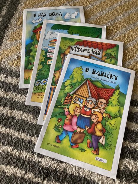 Maľujeme s angličtinou 4 zošity, 