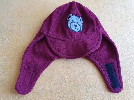 Flísová prechodná čiapka so šiltkou č.48/50, <50