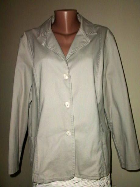 Béžové športovo-elegantné sako pre moletku, 50