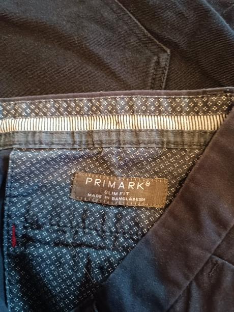 Tmavomodré kraťasy (elegantný / casual štýl), primark,s