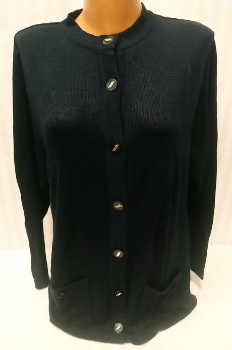 Dámsky tmavo modrý sveter, freya, xl, xl