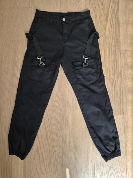 Čierne kapsáčové nohavice m, m