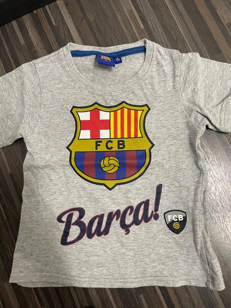 Fc barcelona šedé tricko, 104