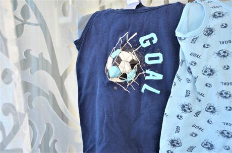 2 x futbalové tielko-110/116, 110