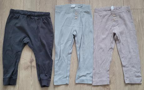 Legíny 3ks, h&m,92