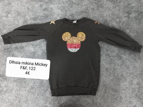 Dlhsia mikina s flitrami, f&f, 122, f&f,122