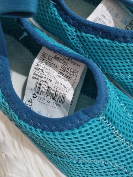 Topanky do vody 30/31, decathlon,30