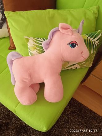 Plyšák/vankúšik - koník,