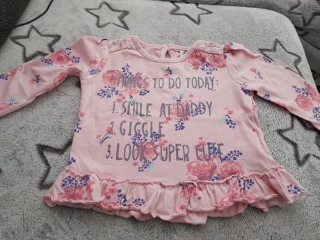 Tričko/tunika 6-9mesiacov, f&f,74