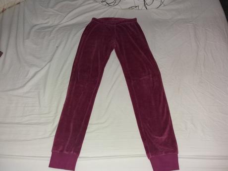 Sametové dievčenské tepláky č. 146, 146