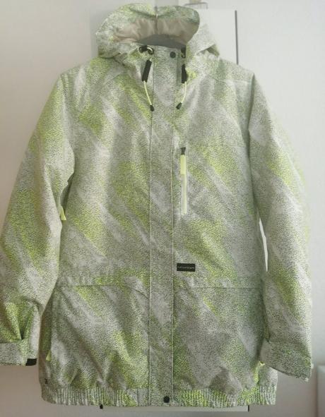 Snowboardová predĺžená bunda, decathlon,l