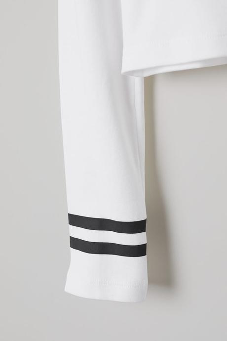 Krátke tričko z organickej bavlny, h&m,134 / 140