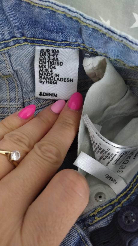 Štýlové kraťasy, h&m,104