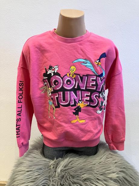 Dievčenská mikina looney tunes (7-8 r.), 128