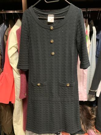 Chanel bavlnené šaty s, s