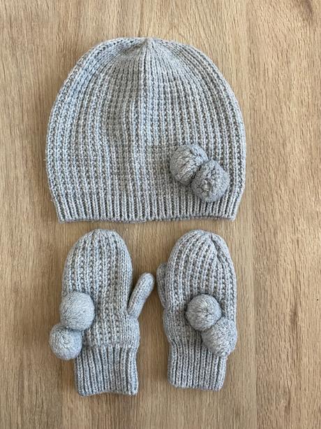 Ciapka a rukavicky h&m, h&m,92