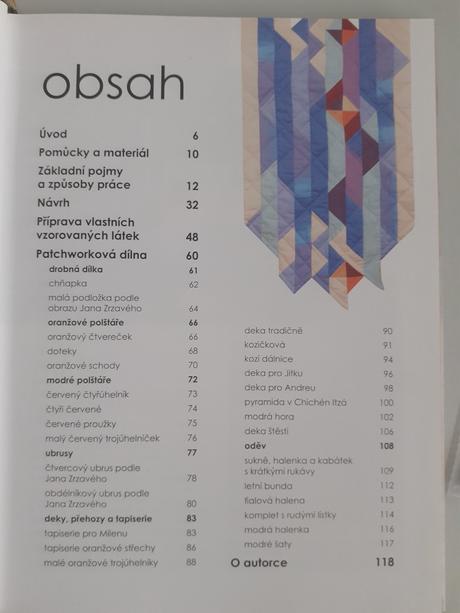 Kniha hrátky s patchworkem, 