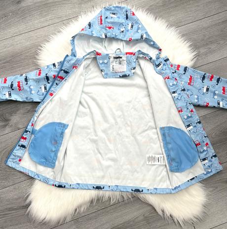 Dopravná bunda do dažďa veľ. 122/128, lupilu,128