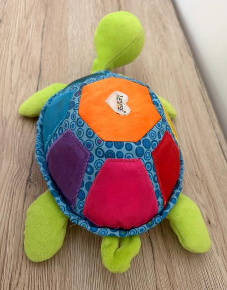 Lamaze farebná senzorická korytnačka mäkká eduka,