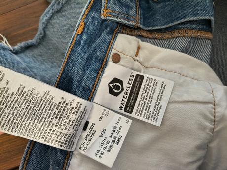 Levis 501 riflová sukňa 30-l, levis,l