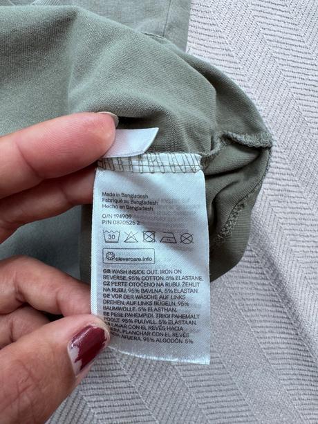 Nové tričko so zajkom 122 - 128 h&m, 122